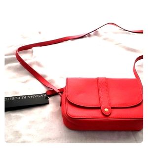 RED crossbody bag